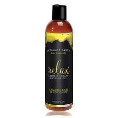 Massageolja Relax 120 ml Intimate Earth INT009