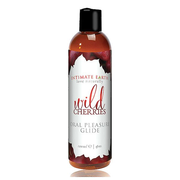 Glidmedel Oral Pleasure Glide med körsbärssmak 120 ml Intimate Earth 6240