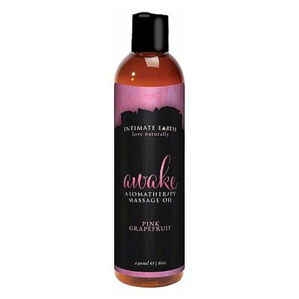 Massageolja Awake 240 ml Intimate Earth 6332