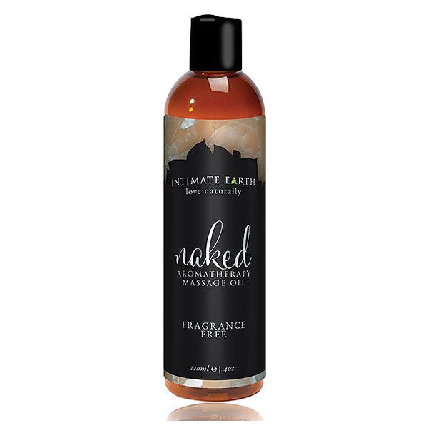 Massageolja Naked Unscented 120 ml Intimate Earth INT046