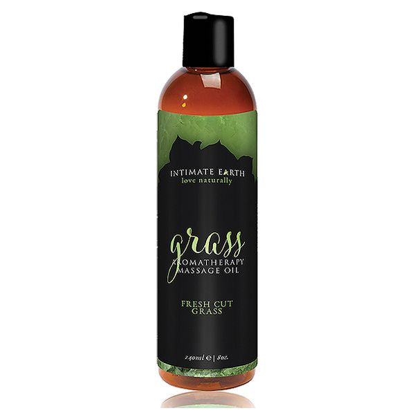 Massageolja Grass 240 ml Intimate Earth 6417