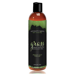 Massageolja Grass 240 ml Intimate Earth 6417