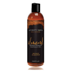 Massageolja men mandelarom 240 ml Intimate Earth 6455