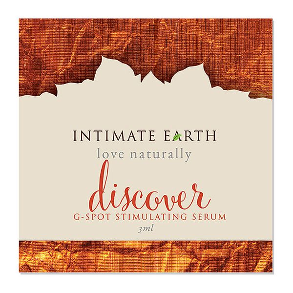 G-punktsstimulerande serumfolie Discover 3 ml Intimate Earth 6462