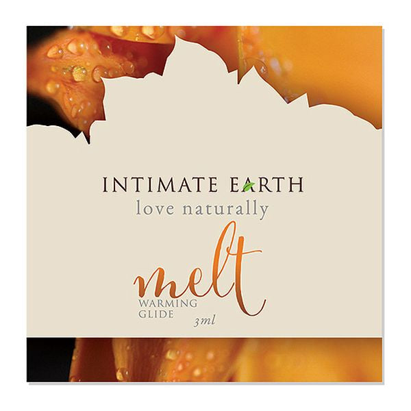 Värmande glidmedelsfolie Melt 3 ml Intimate Earth 6516