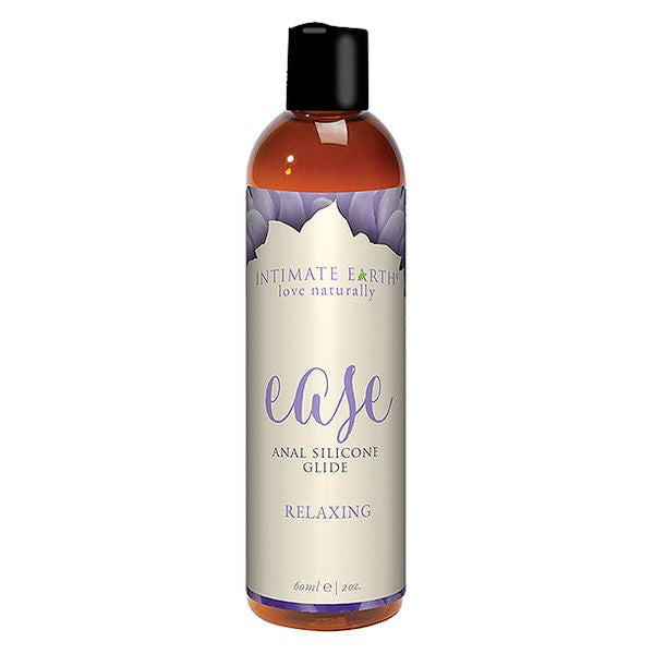 Avslappnande silikonbaserat analt glidmedel Ease 60 ml Intimate Earth 6608