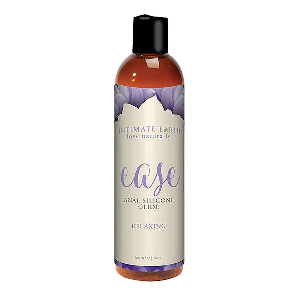 Avslappnande silikonbaserat analt glidmedel Ease  120 ml Intimate Earth 6639