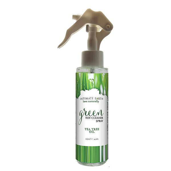 Sexprylsrengöringssprej med grönt te-arom 125 ml Intimate Earth 6653