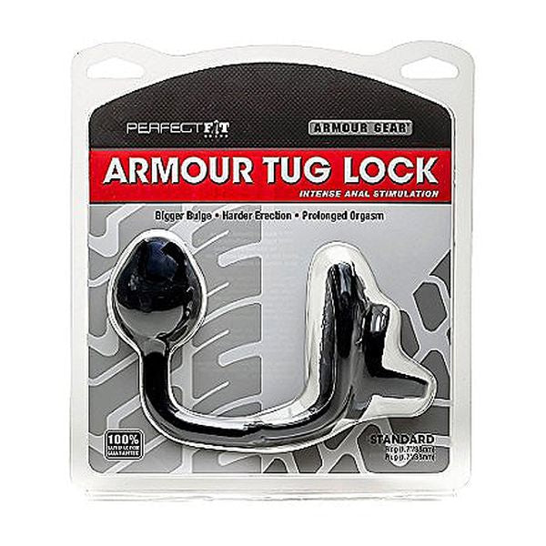 Penishållare Armour Tug Lock Black Perfect Fit CA-16B