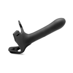 Black Dildo With Zoro Harness 16.5cm Perfect Fit 5700