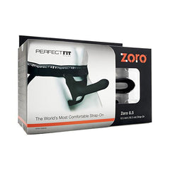 Black Dildo With Zoro Harness 16.5cm Perfect Fit 5700