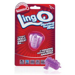 Ringvibrator The LingO, mörklila The Screaming O SCLINGO