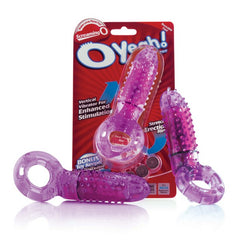 Ringvibrator Oyeah, mörklila The Screaming O OYH-110