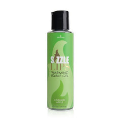 Sizzle Lips Äppelkaramell Uppvärmande Ätbart Gel 125 ml Sensuva 7310
