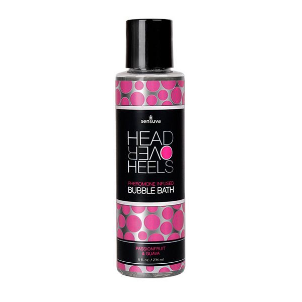 Head Over Heels Passionsfrukt & Guava Feromoner Bubbelbad 236 ml Sensuva 7518