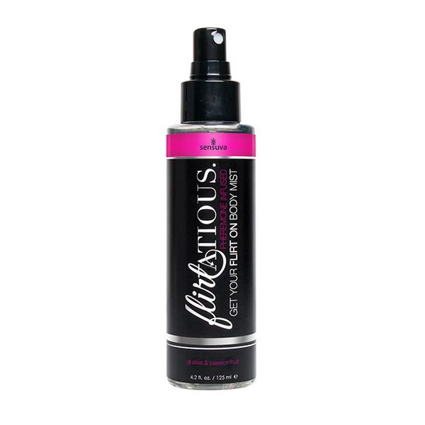 Flirtatious Passionsfrukt & Guava Feromoner Kroppsspray 125 ml Sensuva 7556