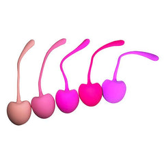 Pleasure Cherry Kegel Balls (Multi-Weighted/5 Pack) Shibari 2199
