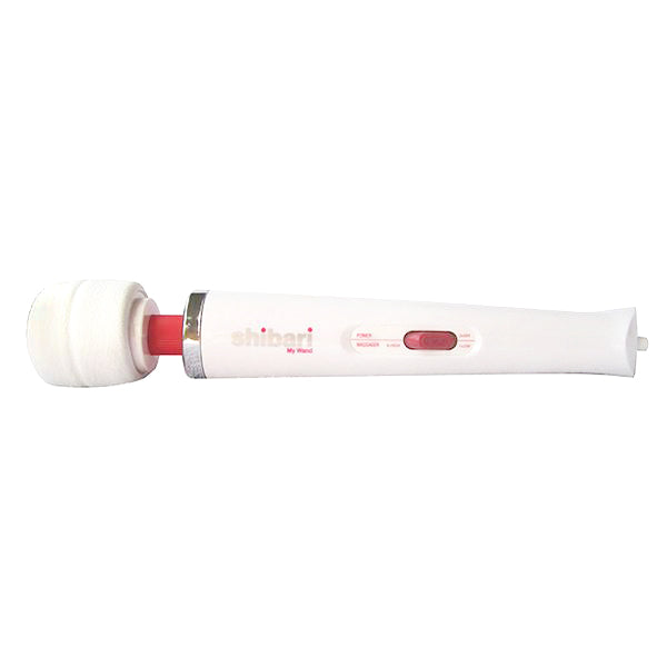 Wireless 2 Speed Wand Massager White Shibari 2335