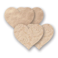 Basic Creme Heart Bristols 6 481