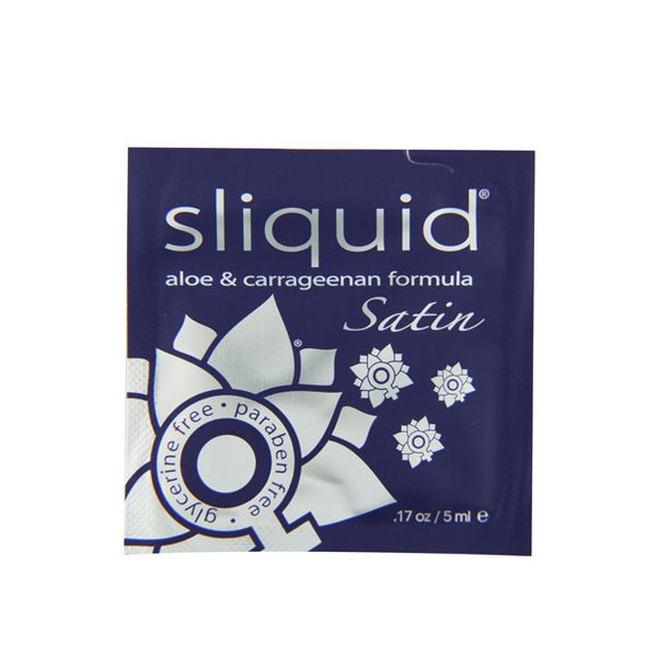 Glidmedelskudde Naturals Satin 5 ml Sliquid 630