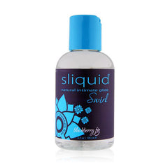 Glidmedel Naturals Swirl med björnbärs- & fikonsmak 125 ml Sliquid 9190