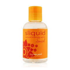 Glidmedel Naturals Swirl med tangerine- & persikasmak 125 ml Sliquid 9329