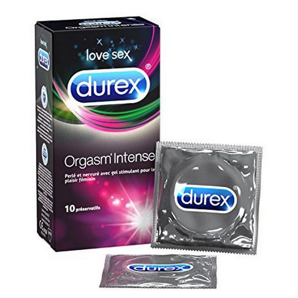 Kondomer Intense Orgasmic, 10 st. Durex 1478