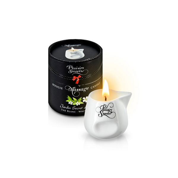 Massageljus Vitt te Plaisirs Secrets PLS0393