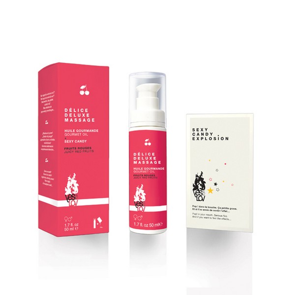 Delice Deluxe Massage Röda frukter YESforLOV 4235