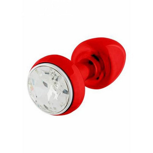 Vibrerande anusplugg Annixitting, röd 34 mm Diogol 70765