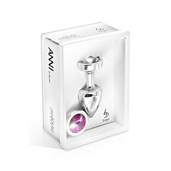 Anni Analplugg Switch Rosa & Transparent 25 mm Diogol 71380