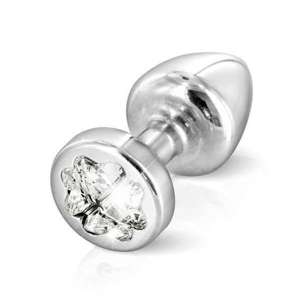 Anni R Analplugg Klöver Silver 25 mm Diogol 71458