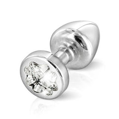 Anni R Analplugg Klöver Silver 25 mm Diogol 71458