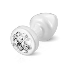 Anni R Analplugg Klöver Vit 25 mm Diogol 71762