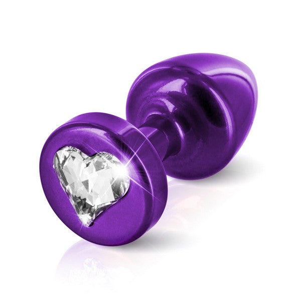 ANni R Analplugg Hjärta Lila 25 mm Diogol 72202