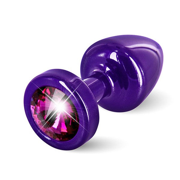 Anni Analplugg Rund Lila & Rosa 25 mm Diogol 72639