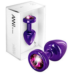 Anni Analplugg Rund Lila & Rosa 25 mm Diogol 72639