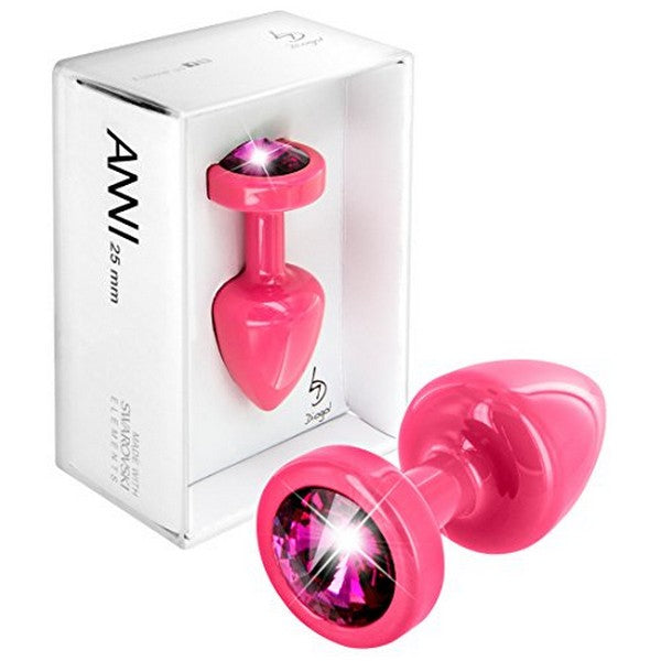 Rund anuspropp Anni, rosa 25 mm Diogol 72660