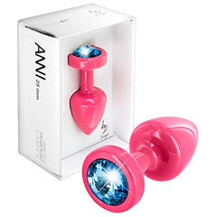 Anni Analplugg Rund Rosa & Blå 25 mm Diogol 72677