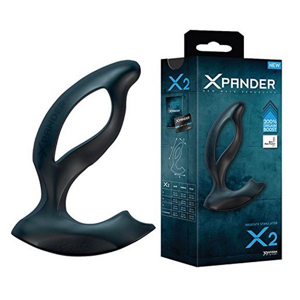 Xpander X2 Silikon Noir Prostatastimulator Joydivision 74100 (11,5 cm)