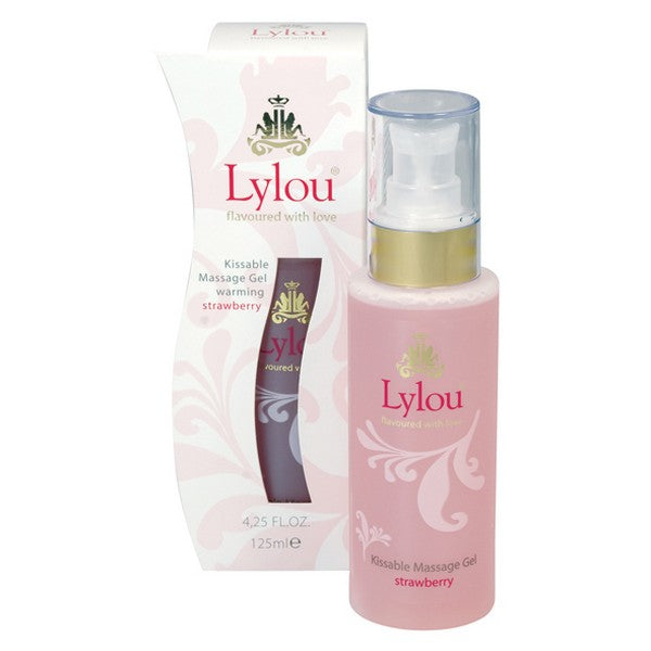 Kissable Massage Gel Jordgubb Lylou 3129