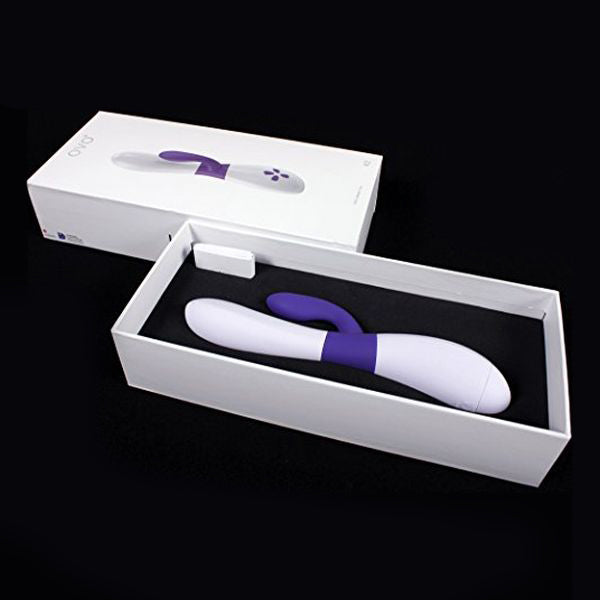 K2 Kaninvibrator Lila Vit OVO 99680