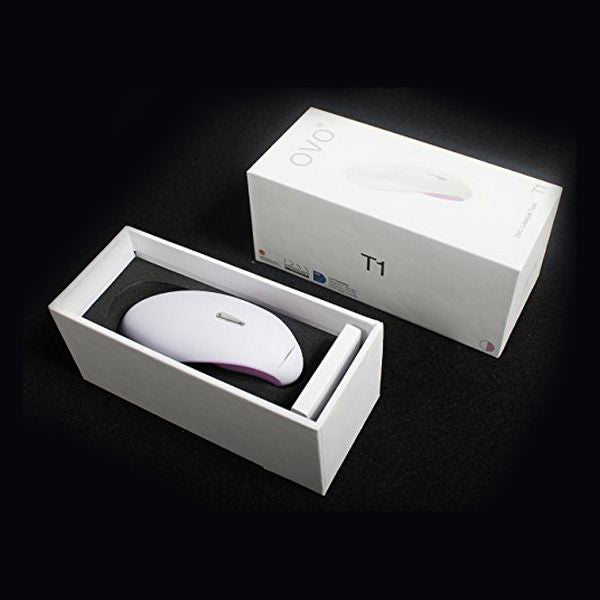 T1 Lay On Vibrator Rosa Vit OVO 99802