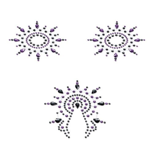 Gloria-set, svart & mörklila Petits Joujoux 46653