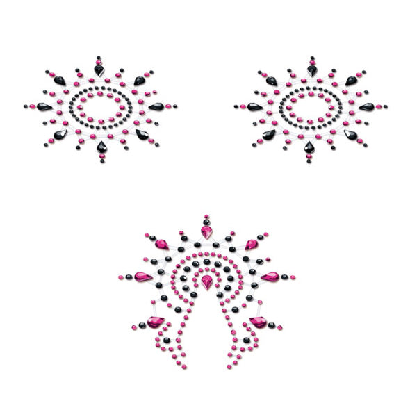 Gloria-set, svart & rosa Petits Joujoux 46655