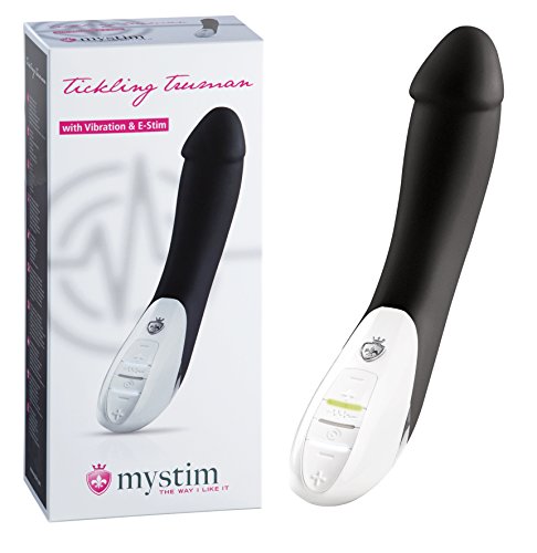 Elvibrator Tickling Truman, vit Mystim MS46865