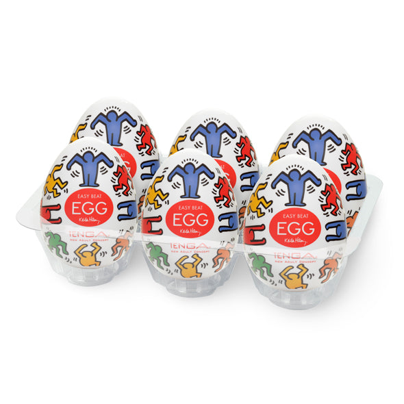 Masturberingsägg Keith Haring Egg Dance (6 st.) Tenga 1806