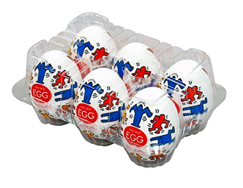 Masturberingsägg Keith Haring Egg Dance (6 st.) Tenga 1806