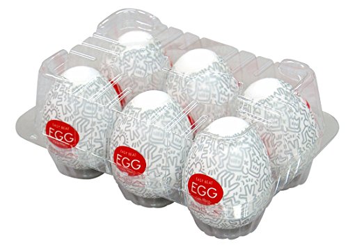 Masturberingsägg Keith Haring Egg Party (6 st.) Tenga 1813