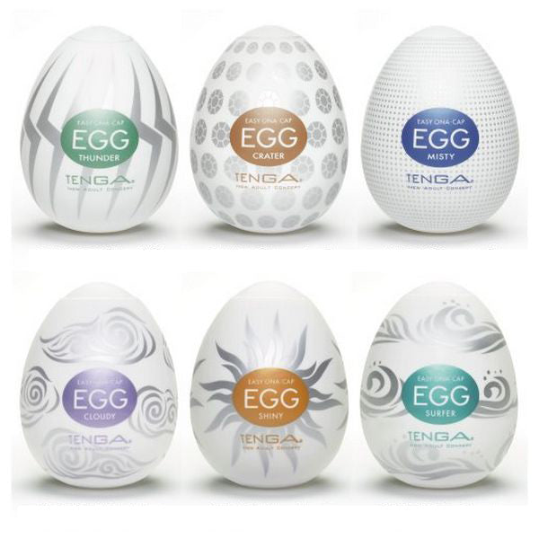 Lustägg 6-Styles-paket, Serie 2 Tenga 552827